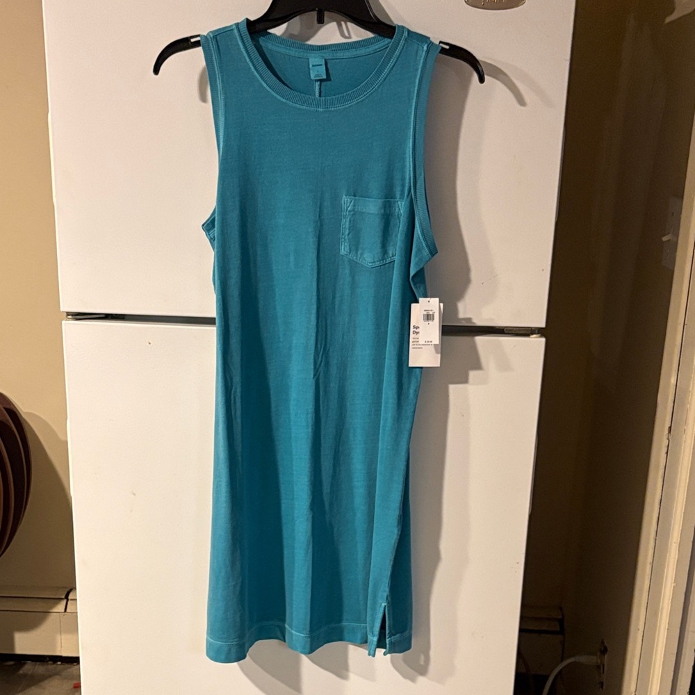 Old Navy Teal Sleeveless Tank Dress